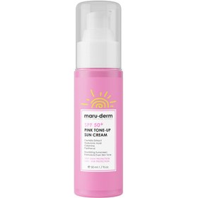 Resim Maruderm güneş kremi | spf 50+ pembe ton eşitleyici (pink tone-up) güneş kremi | yeni nesil kore filtreli 