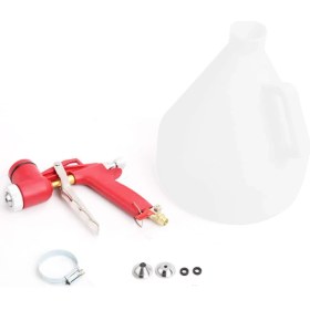 Resim Vıktec Plastik Depolu Fasarit Boya Tabancası 4mm - 6mm - 8mm Meme Ölçülü 