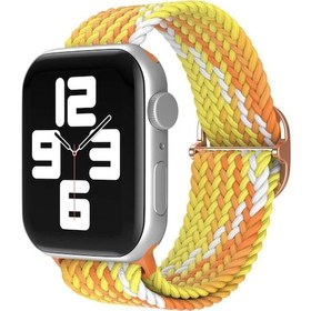 Resim Apple Watch 42mm Kordon - Turuncu-sarı 