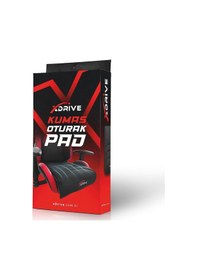 Resim Xdrive Premium Oturak Pad Kumaş Siyah 