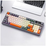 Resim Kablosuz Rgb Gaming Oyuncu Klavye Tft Led Ekranlı 