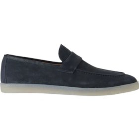 Resim Bueno Shoes Yeşil Koyu Süet Erkek Loafer 11M22288 