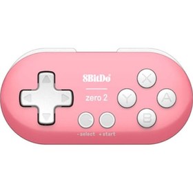 Resim Tenfowee Zero2 Kablosuz Bluetooth Oyun Kolu - Ns/pc/android Uyumlu, Çizim Asistanı, Pembe Mini Gamepad 