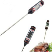 Resim Techno phone Dijital Mutfak Termometre Süt Mama Barbekü Yemek Isı Ölçer 