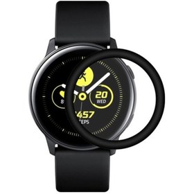 Resim Samsung Galaxy Watch Active 3D Kavisli Pet Ekran Koruyucu (419940029)-Siyah 