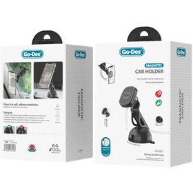 Resim Go Des GD-HD704 Magnetic Araç Telefon Tutucu - Siyah 