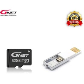 Resim 32gb 10class Microsd Hafızakartı Ve Otg Adaptör 