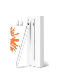 Resim Novstrap Apple Uyumlu iPad 7/8/9 Nesil 10.2 İnç İle Dokunmatik Tablet Kalemi Dz900 Gen3 Stylus Pencil Avuç İçi Reddi 2 Adet Yedek Uç 