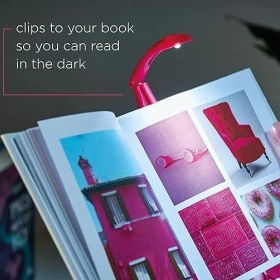 Resim Kitap Okuma Lambası Pembe 