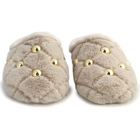 Resim Terlik/ Panduf Ev Kadın Anaıs34-mk Macarena Groseto Beige Bej 