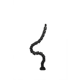 Resim Scs Pazar Masa Altı Kablo Toplayıcı Omurga Kanalı Siyah 1-10-15ADET 