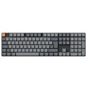 Resim Keychron K5 Max %100 RGB Türkçe Red Switch Kablosuz Karbon Siyah Mekanik Klavye 