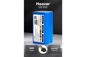 Resim Hoover Hg 032 2600MAH Robot Süpürge Bataryası - Maksimum Ömür, Güvenli Şarj Koruması 