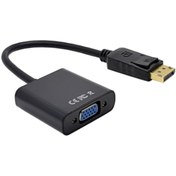 Resim Displayport To Vga Çevirici Dönüştürücü Adaptör Display Vga 