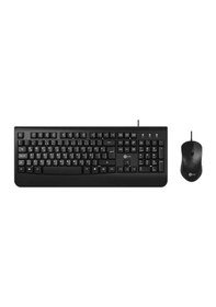 Resim Lecoo Cm105 Usb Kablolu Türkçe Q Klavye & Mouse Set Siyah 