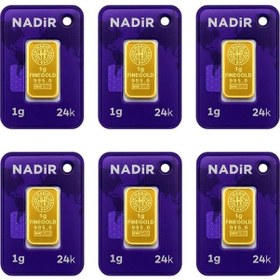 Resim Nadir Gold 24 Ayar 6 Gram Külçe Altın 