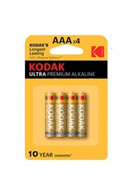 Resim Kodak Ultra Premium Alkalin İnce Pil 4'lü 