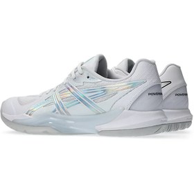 Resim Asics Powerbreak FF Kadın Beyaz Voleybol Ayakkabısı 1073A090-100 