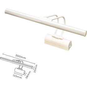 Resim Braventa Collection Ucuz Geldi Ayna Üstü LED Banyo Aplik Duvar Ayna Resim Tablo 6W Gün Işığı LED Banyo Apliği Flüt LED A 