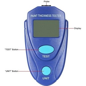 Resim Ebitda Profesyonel Boya Kalınlık Ölçer - Kablosuz Taşınabilir Dijital Ölçüm Cihazı 