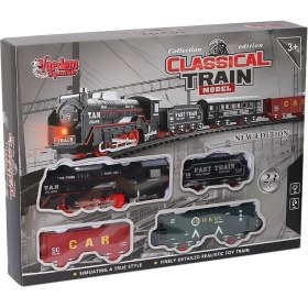 Resim Vardem Oyuncak JHX6686 Klasik Model Tren 23 Parça -Vardem 
