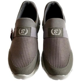 Resim milyon shoes BlackSea 527 Füme-Unisex Hafif Yumuşak Taban Bağcıksız Günlük Yürüyüş Spor Ayakkabı 