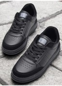 Resim Ispartalılar 1011 Rahat Taban Günlük Unisex Spor Ayakkabı Suya Dayanıklı Malzeme Mevsimlik Siyah 