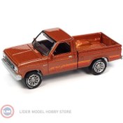 Resim 1:64 Johnny Lightning 1985 Ford Ranger XL 4x4 Pickup Truck 