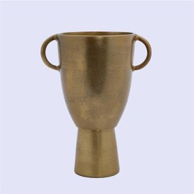 Resim Vitale Metal Kulplu Vazo 16 24 30 Cm Renkli 