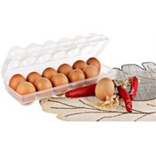 Resim ÖYKÜ VE YİĞİT Yumurta Saklama Kabı - Şeffaf 