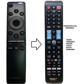 Resim Samsung 55Q70T 4K Smart Qled Tv Yedek Kumandası 