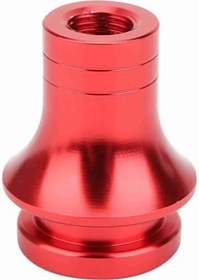 Resim aqxreight Kırmızı Araba Vites Topuzu Önyükleme Adaptörü Temiz Geçiş Gömme Kaplama Için Daha Güzel Görünüm 