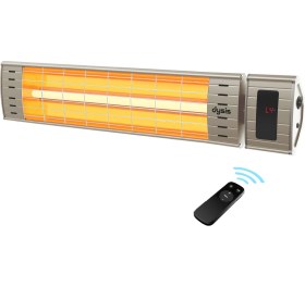 Resim Simfer Sp2351 Art Plus Karbon Serisi Ip65 Suya-toza Dayanıklı 2300 W Bej Uzaktan Kumandalı İç/dış Mekan Isıtıcı 
