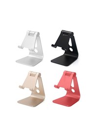 Resim Metal Telefon Tablet Stand Masaüstü Ayarlanabilir Dock Standı 
