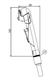 Resim GPD Sprey Taharet Seti Sts06 1. Sınıf - Çekvalf Özellikli 