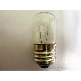 Resim Tram56 220V 25W E27 Normal Duylu 27X60 mm Şeffaf Vidalı Tüp Ampül. 5 Ad. 