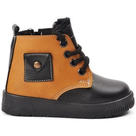 Resim Aspor Siyah Camel Unisex Bebek Bot 