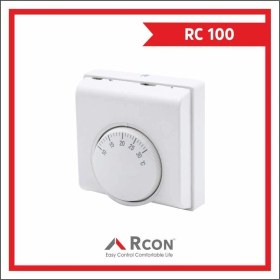 Resim Rcon Rc 100 Mekanik Oda Termostatı 