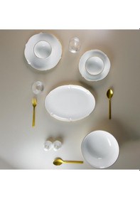 Resim Evaliza Magnolia Premium Gold 60 Parça 12 Kişilik Yemek Takımı 