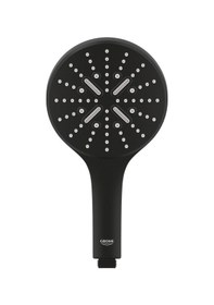 Resim Grohe El Duşu 3 Akışlı 13 Cm Smartactive Phantom Black - 22127kf0 Krom 