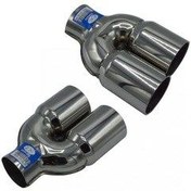 Resim Çiftli 3MM M Model Krom Egzoz Ucu 76x100 800-010LR 