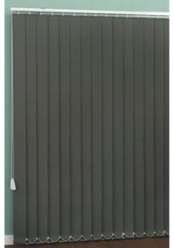 Resim Antrasit Pvc Dikey Perde Döndürülebilen Tam Açık Ya Da Tam Kapalı Pvc Dikey Antrasit 