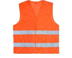 Resim Asker Vadisi Vale Yazılı Turuncu Renk Reflektörlü Ikaz Yeleği x 3 Adet 