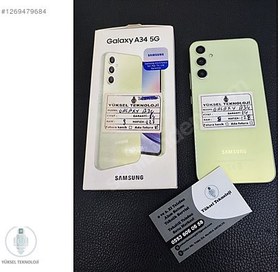 Resim Samsung A34 İkinci El TR | 128 GB | Yeşil 