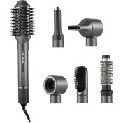 Resim Bright Elegance BE-5117 6 In 1 Hava Üflemeli Bldc Iyonizer Saç Şekillendirici Set Antrasit 
