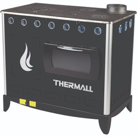 Resim Thermall T-20 Anadolu Üflemeli Fırınlı Kovalı Soba Kuzine 
