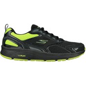 Resim Skechers 220081-BKLM Go Run Consistent Vestige Erkek Siyah Koşu Yürüyüş Spor Ayakkabı 