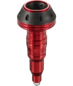 Resim Xuweiwei 1pc Universal Motorcycle Frame Slider Red M10 Anti Crash Engine Protection Aluminum 