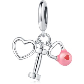 Resim Kalp ve Dambıl Gym Charm 