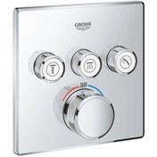Resim Grohe Grohtherm Smartcontrol Üç Noktadan Akış Kontrollü Kumanda - 29126000 